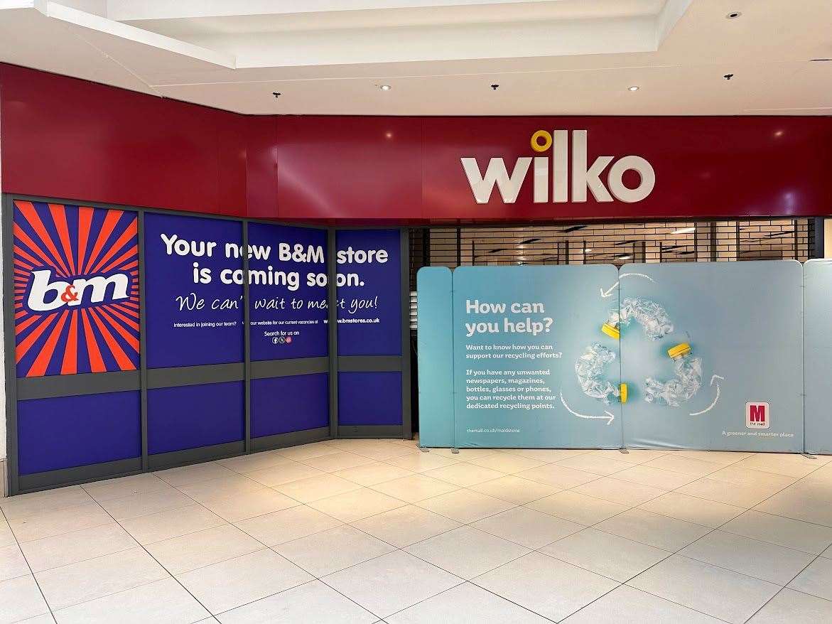 B&M to replace former Wilko in The Mall, Maidstone