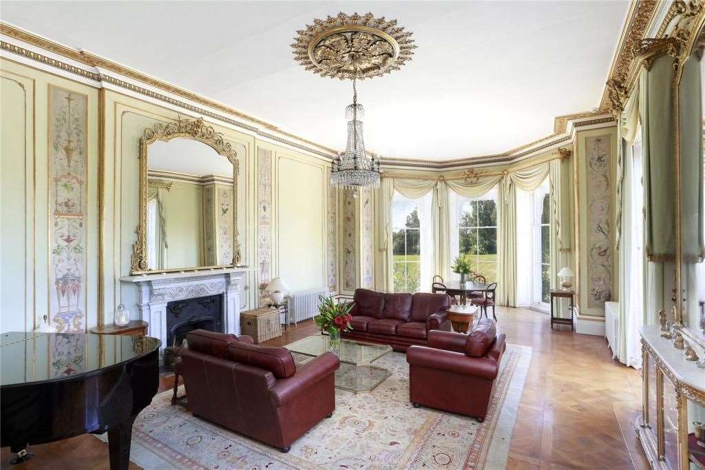 The drawing room is a spacious room to entertain. Picture: Strutt and Parker