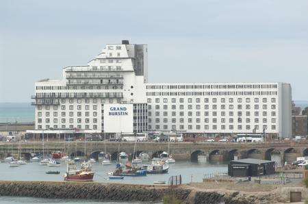 The Grand Burstin Hotel in Folkestone