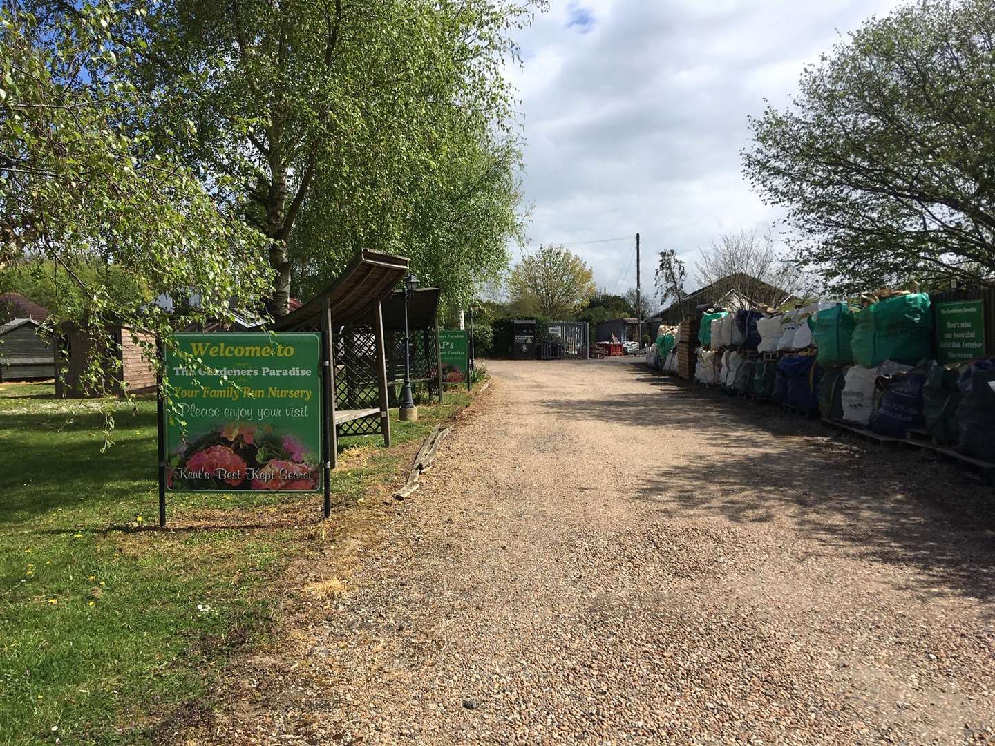 Gardeners Paradise in Stodmarsh Road