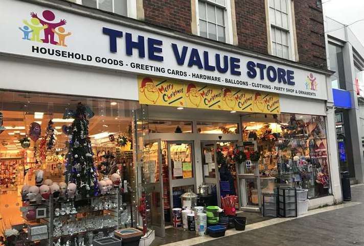 The Value Store in Week Street, Maidstone, replaced the former Mothercare store