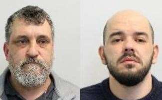 Left to right: Stephen Lloyd-Jones, from Folkestone, and Tiamo Zanaj, from Ilford. Picture: CPS