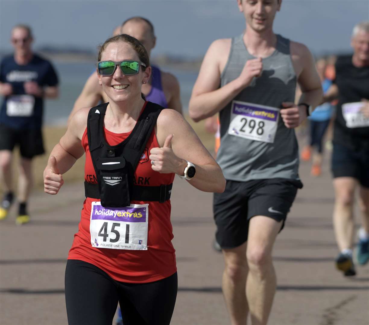 No. 451 Gemma May of Central Park Athletics. Picture: Barry Goodwin (63468774)