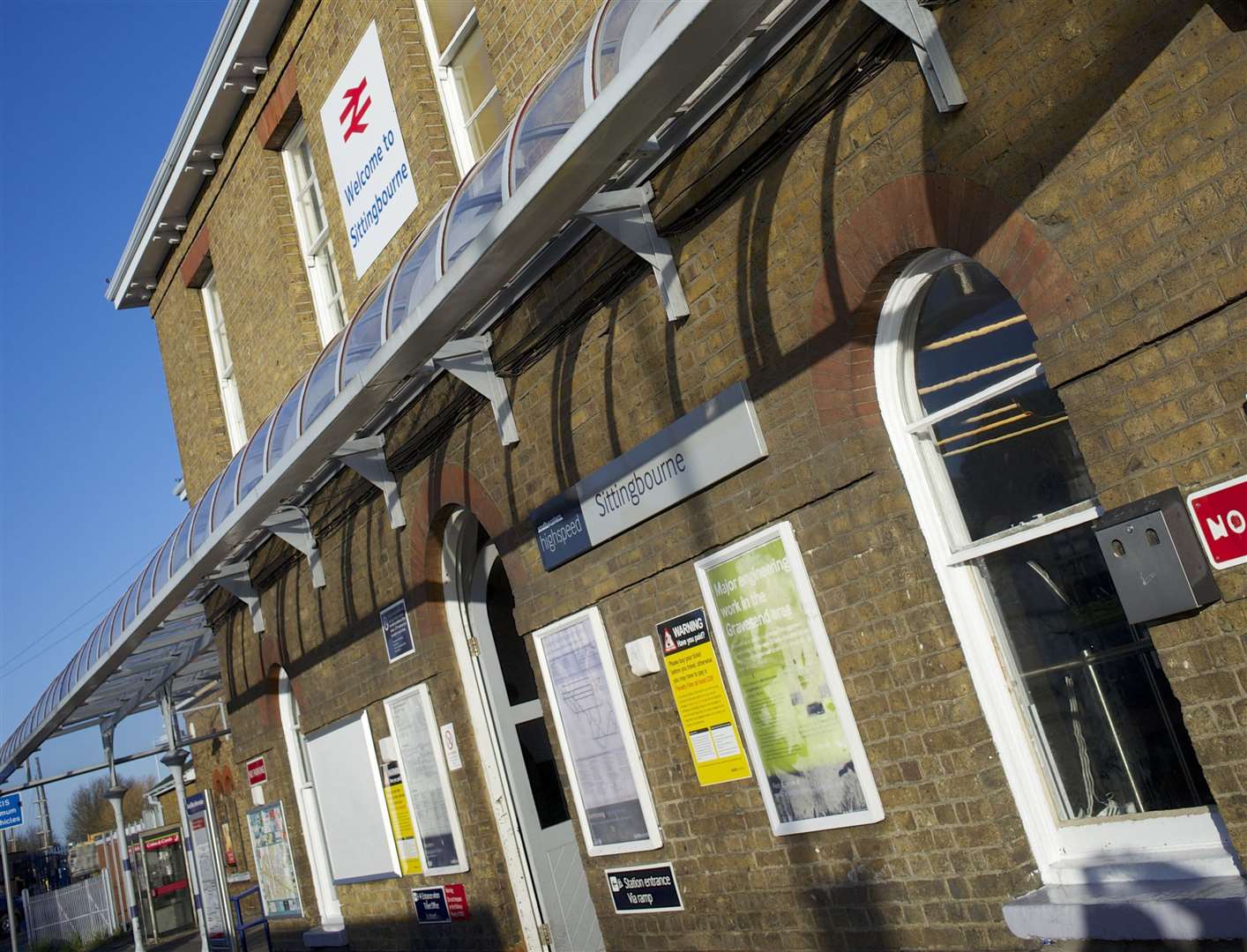 Sittingbourne Railway Station in St Michael's Road