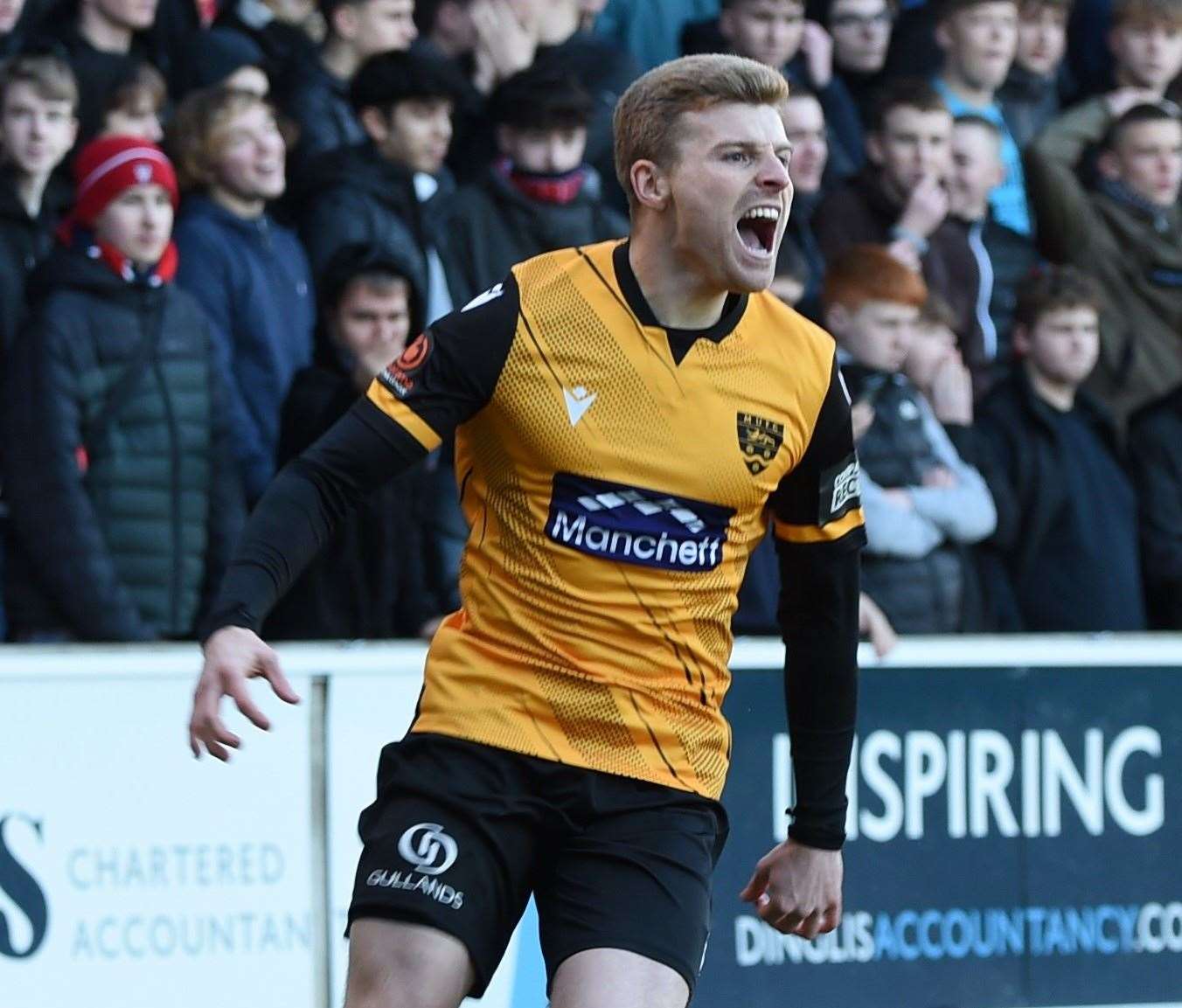 Jack Barham has left Maidstone for Aldershot. Picture: Steve Terrell