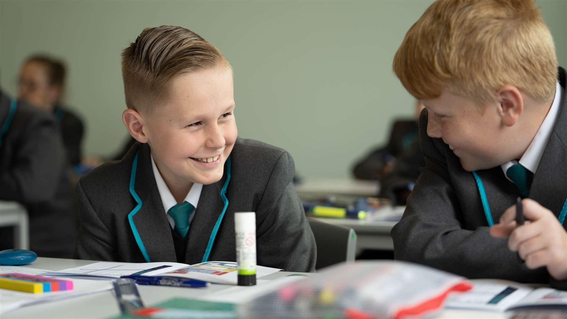 The first 240 pupils have joined the school. Picture: Brandon Baily/Leigh Academy Trust