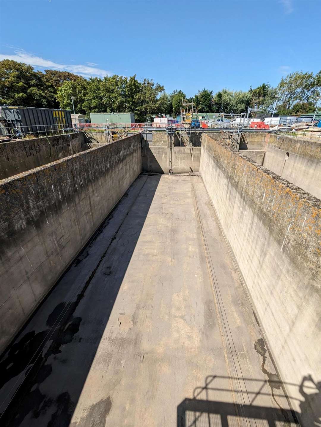 Swalecliffe Wastewater Treatment Works, Whitstable will have an additional 1,800 cubic metres of storage capacity following the improvements