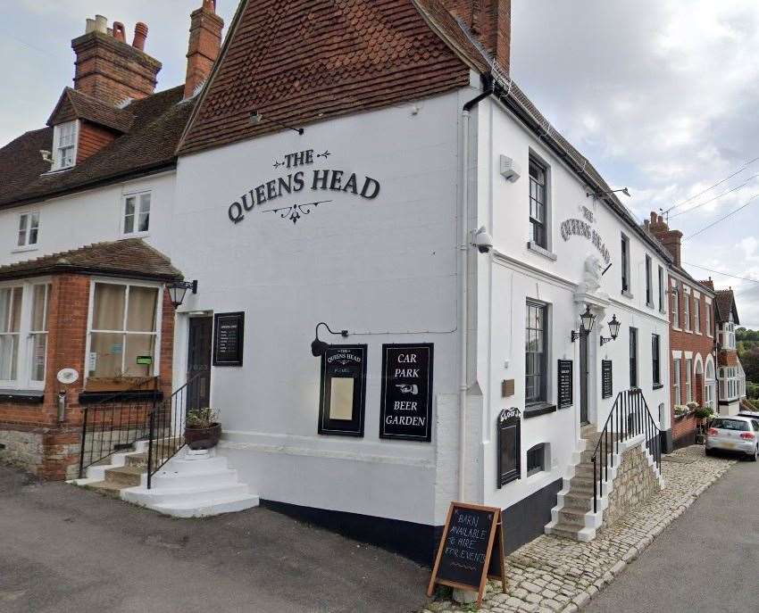 The event will be held at The Queens Head in Sutton Valence High Street. Picture: Google