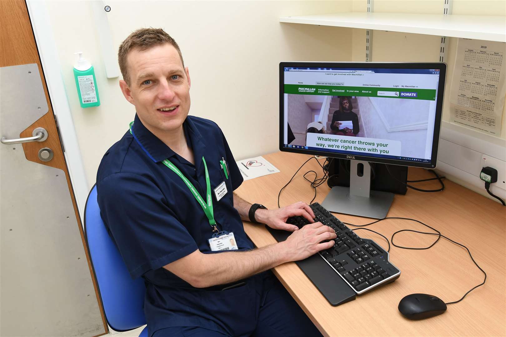 Ben Hearnden, East Kent Macmillan nurse