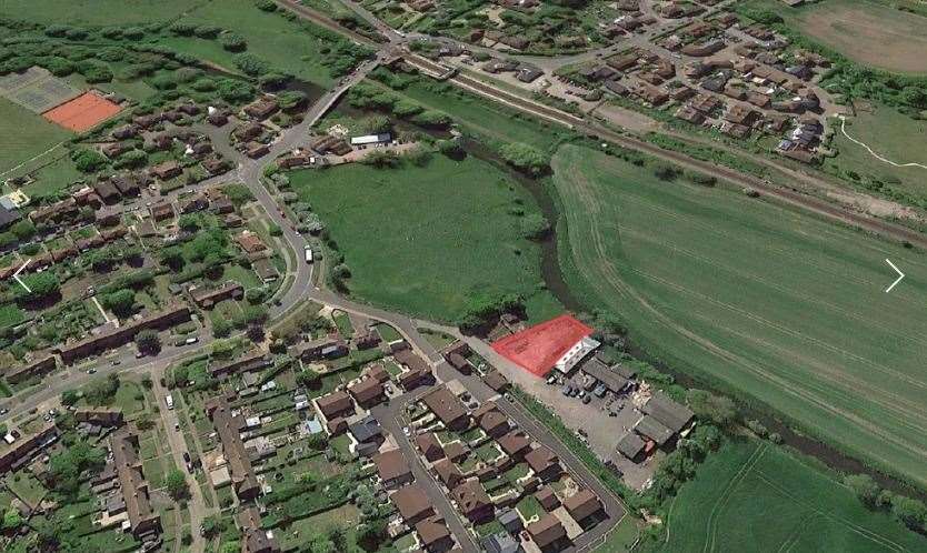 The Hub would be opened on the former Poynters Coaches depot in Wye