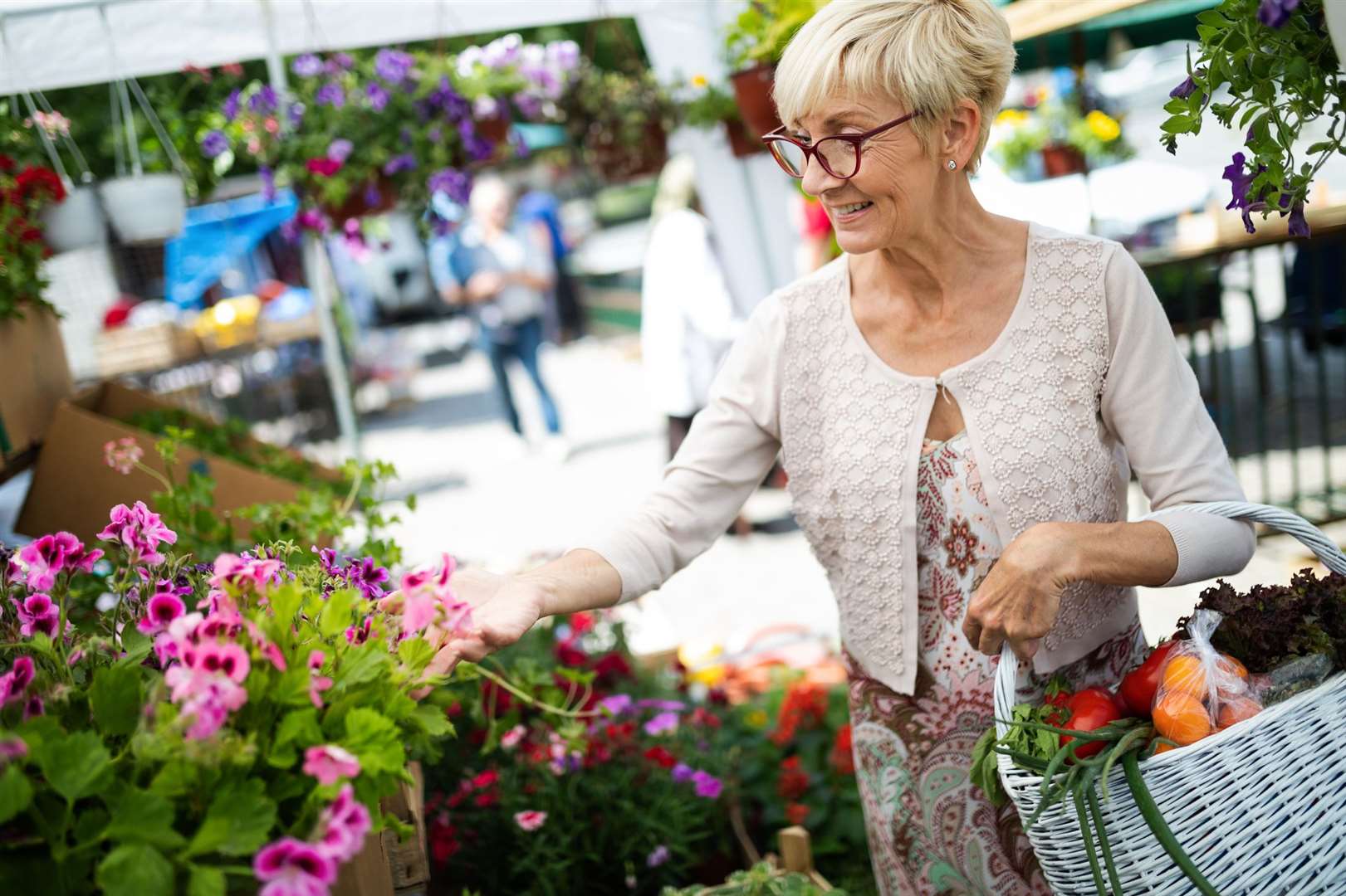 You can now visit the garden centre - just remember the social distancing rules