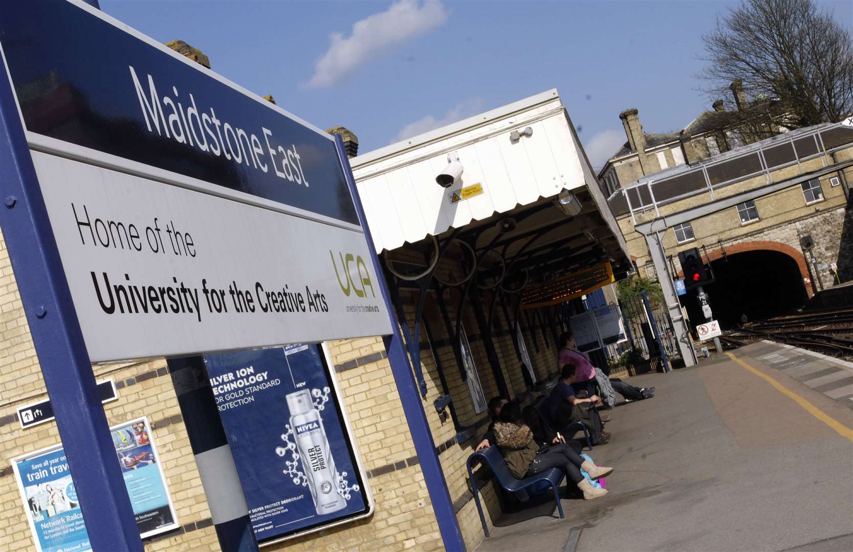 Maidstone East train station, where a base for the town's micromobility scheme could be based Picture: Matthew Reading