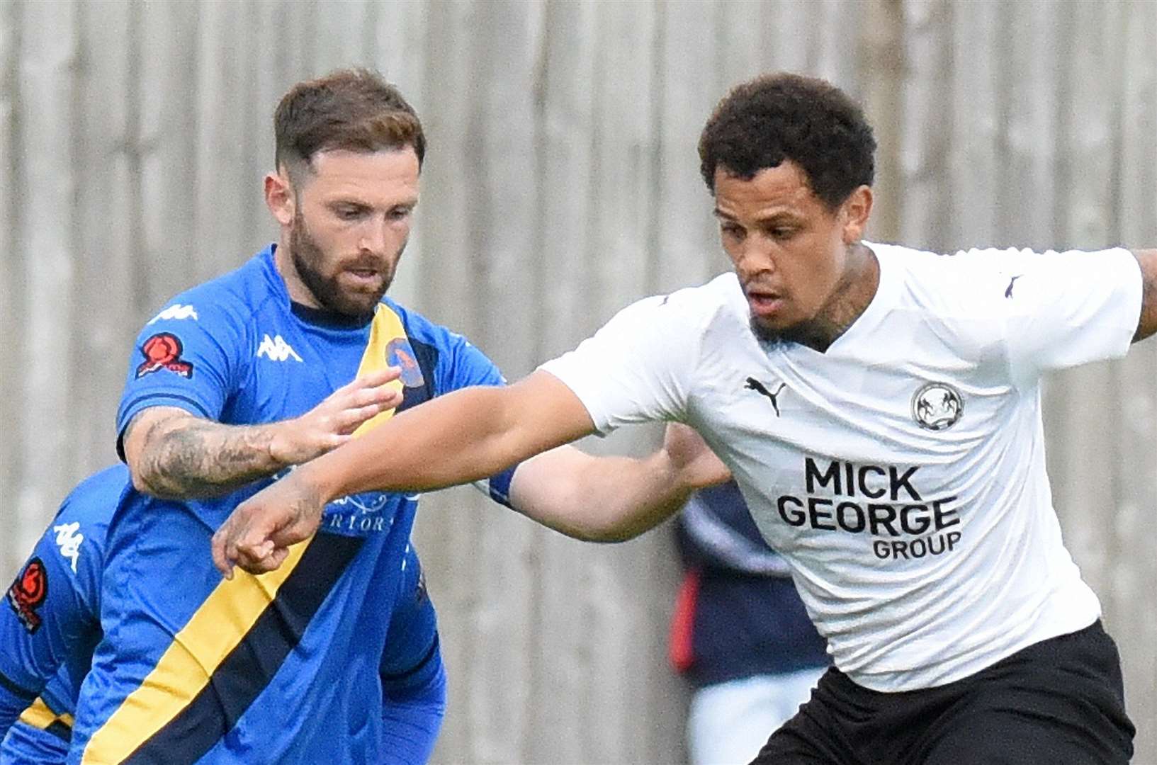 Peterborough United’s Jonson Clarke-Harris (right) reportedly on Gillingham’s radar