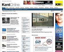 KentOnline homepage