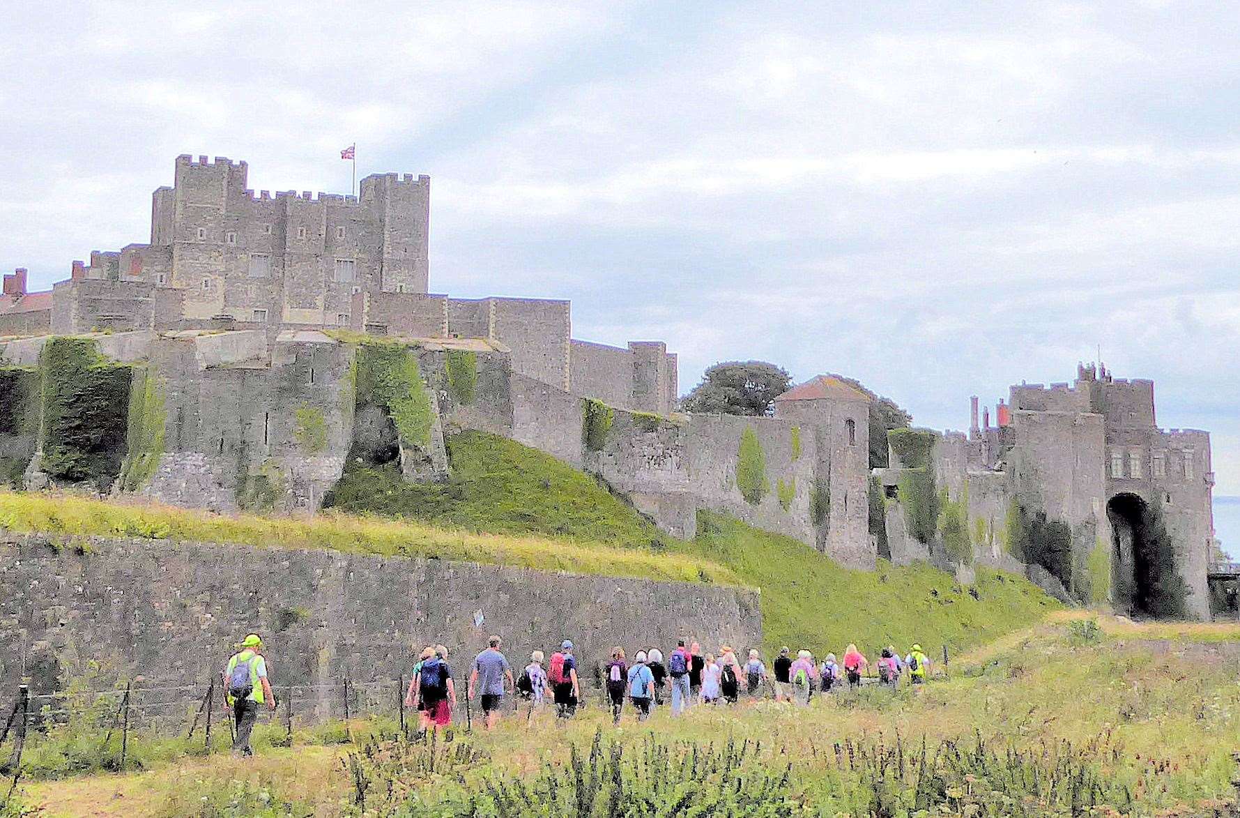 The White Cliffs Walking Festival at Dover Castle