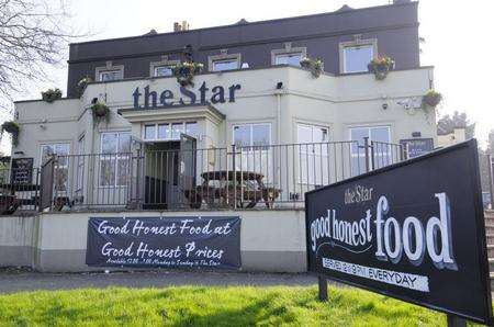 The Star pub in Watling Street, Gillingham