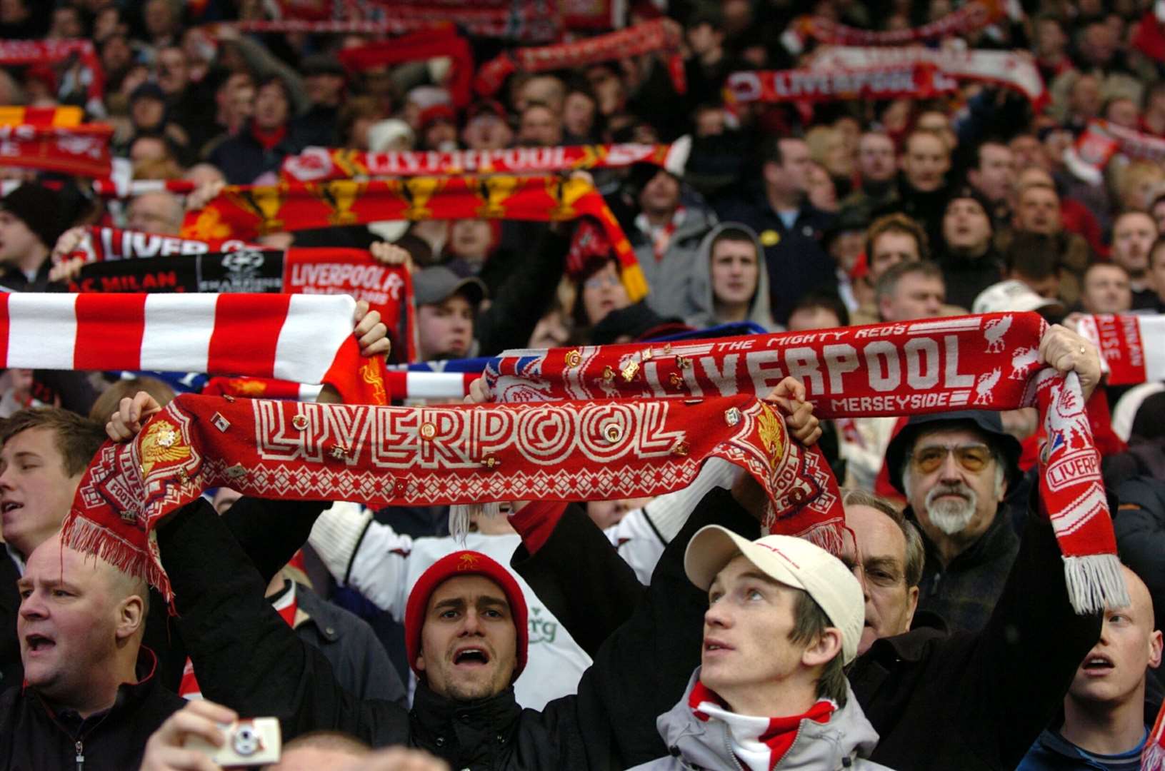 Abdul Osman scored in front of the Kop to knock Liverpool out of the Carling Cup Picture: Matthew Walker