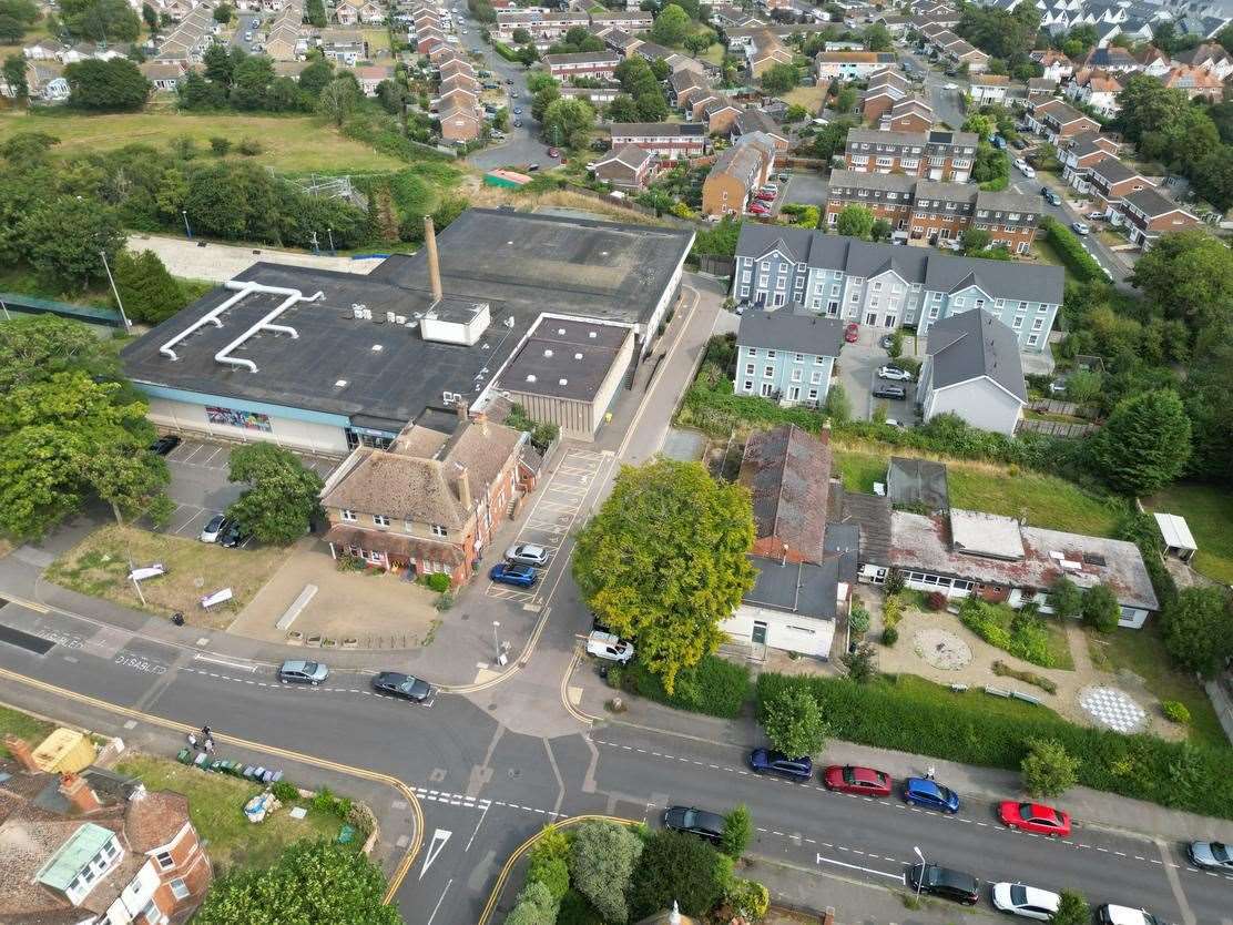 Folkestone Sports Centre in Radnor Park Avenue has been put on the market. Picture: Christie and Co