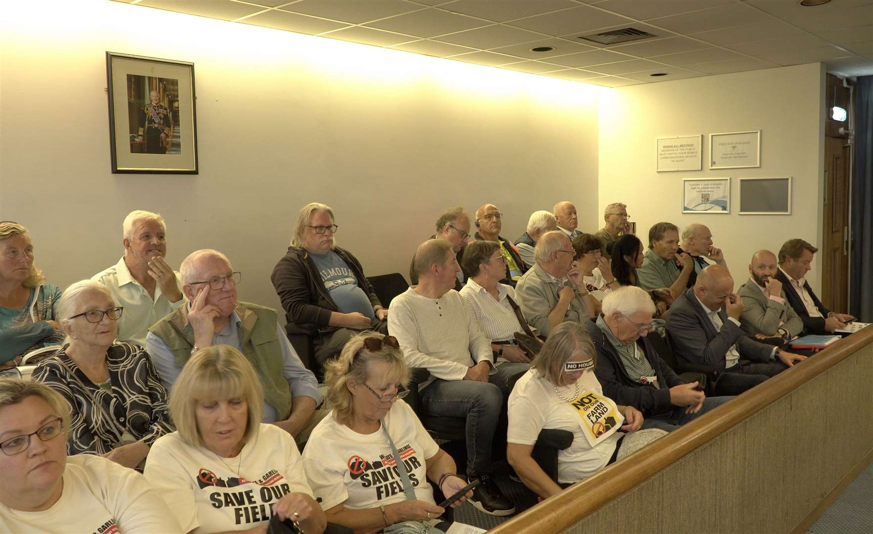 Thanet District Council's public gallery was packed for a special two-evening planning meeting on the divisive application