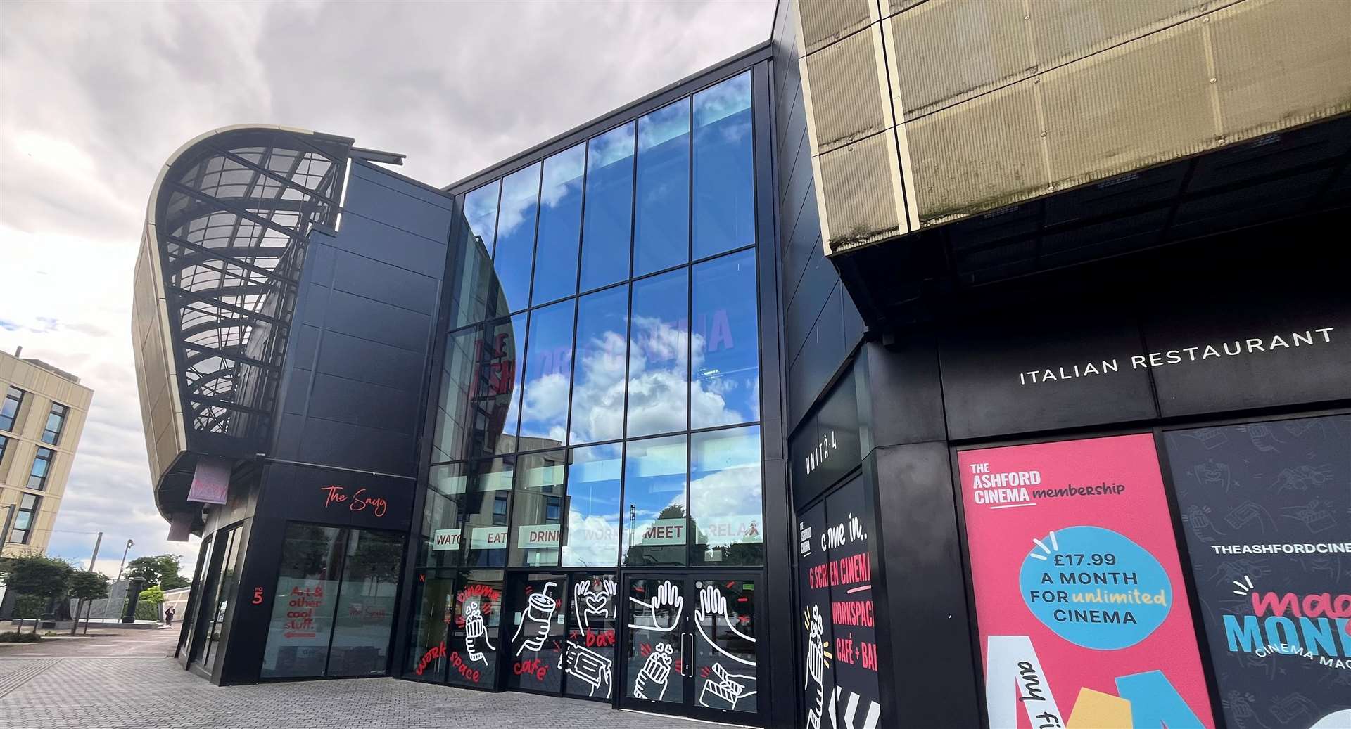 The Ashford Cinema in Elwick Place first opened as a Picturehouse in 2018