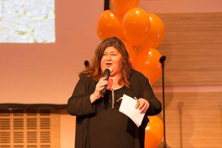 Patron Cheryl Fergison from EastEnders