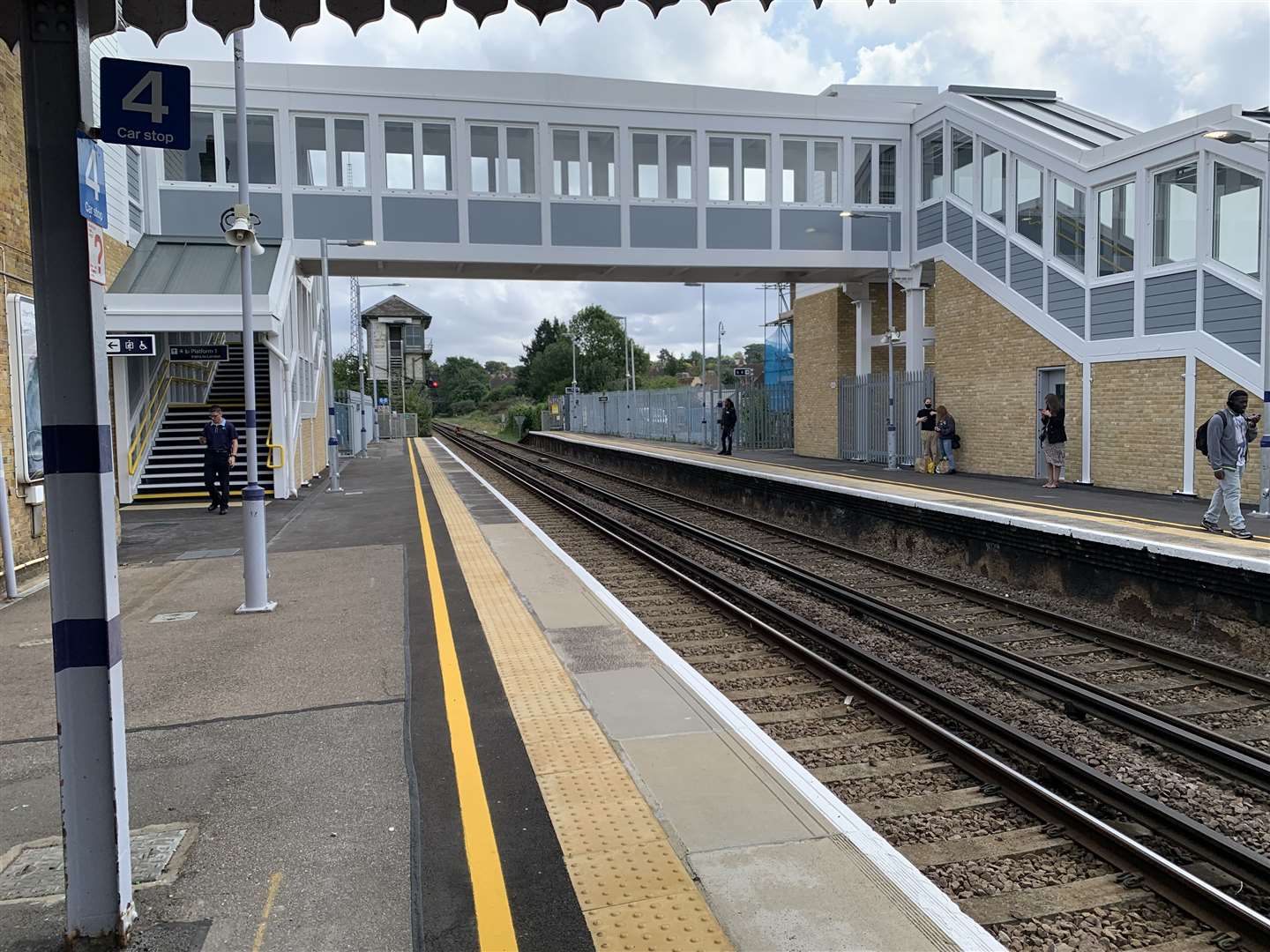 The fault emerged on the train near Canterbury East station. Picture: Southeastern