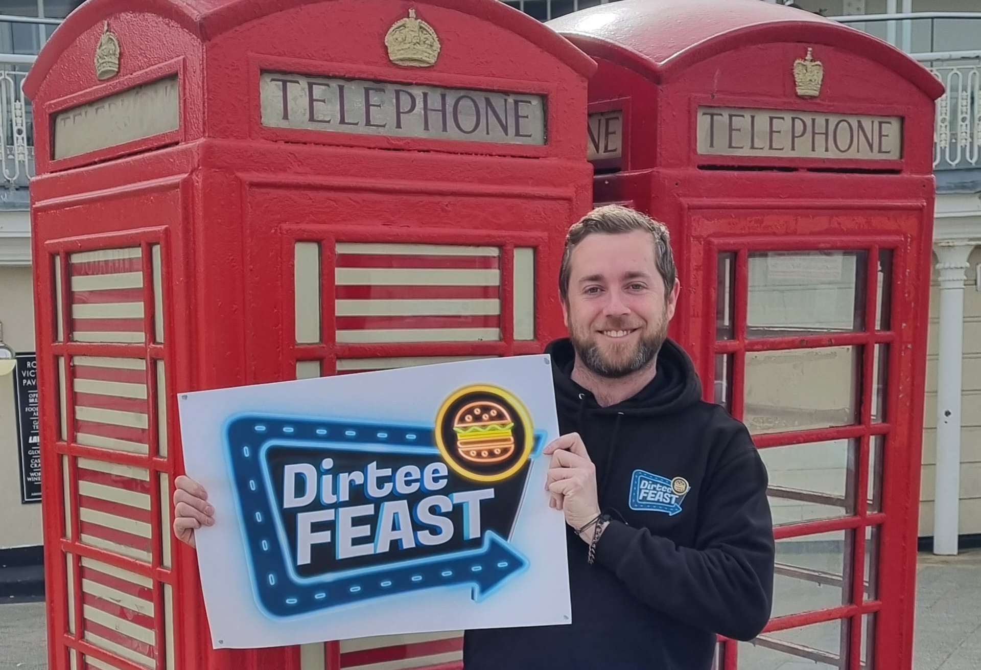 Dean Adams, owner of Dirtee Feast, is opening the venue in Ramsgate. Picture: Dean Adams