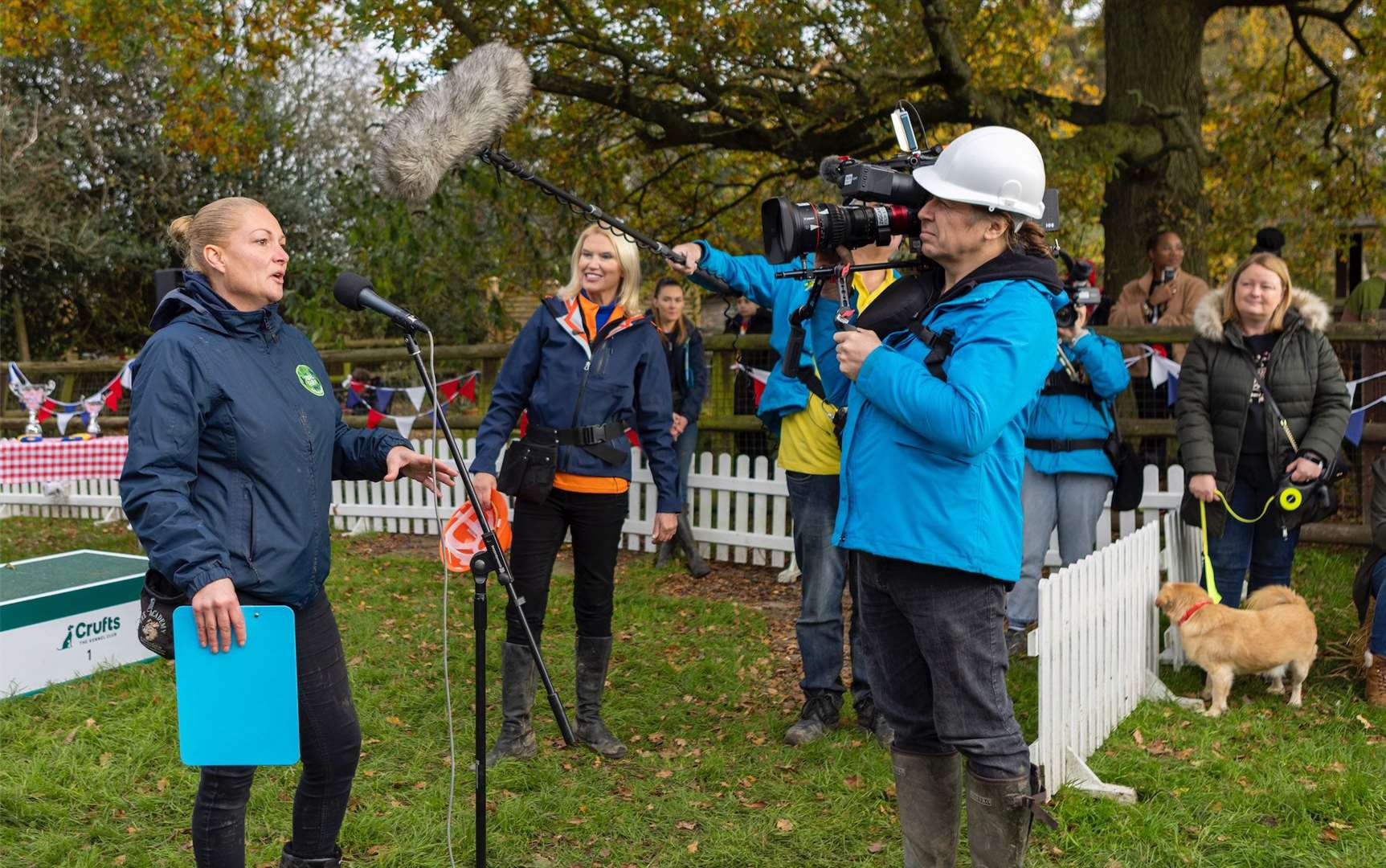 The first episode of the Challenge Anneka reboot, filmed at Foal Farm in Biggin Hill, will air tonight. Picture: TwoFour