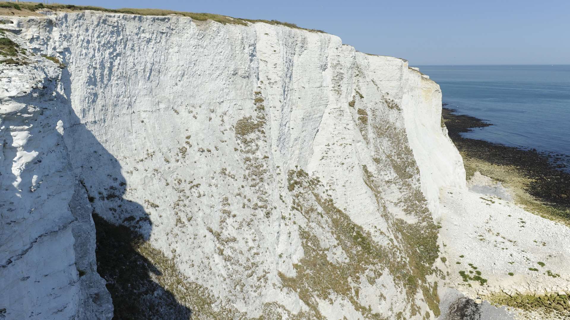 Scene of tragedy: White Cliffs of Dover.