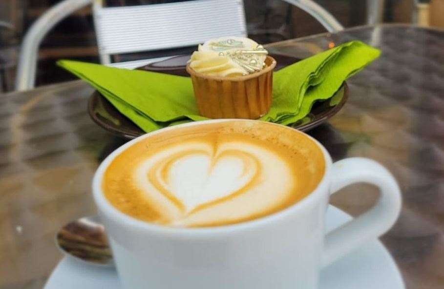 The coffee shop welcomed its first customers on Saturday, June 1. Picture: Bilal Ahmad