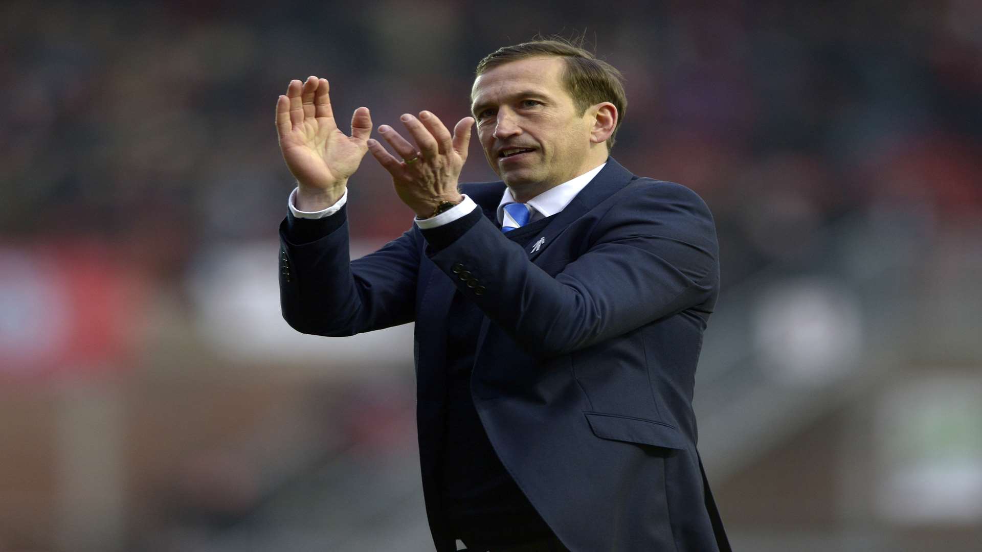 Justin Edinburgh Picture: Barry Goodwin