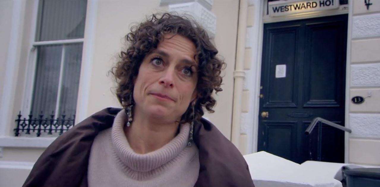 Alex Polizzi at the Westward Ho! Credit: Channel 5