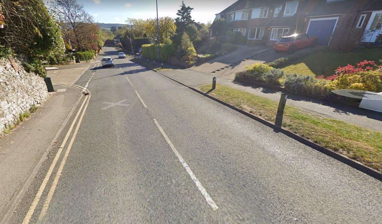 The attack reportedly took place along Boxley Road, Penenden Heath near Maidstone. Picture: Google