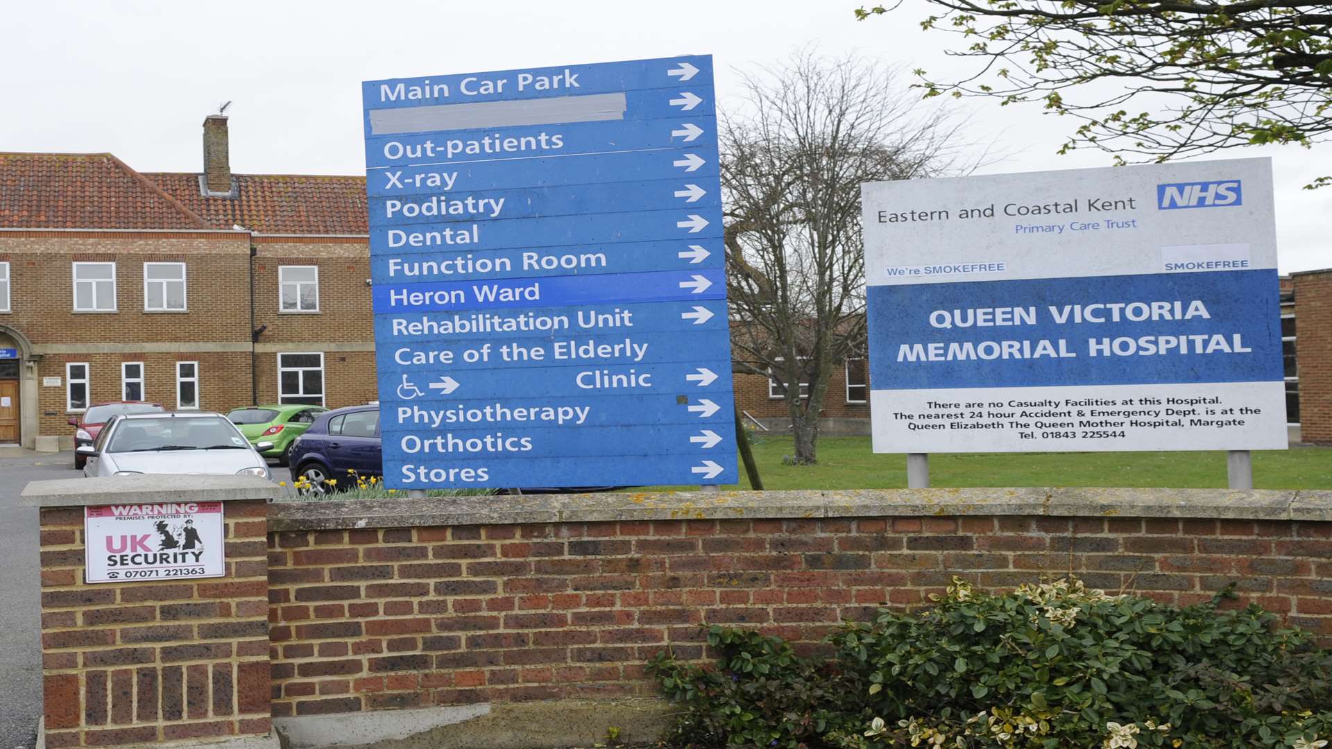 The Queen Victoria Hospital in Herne Bay