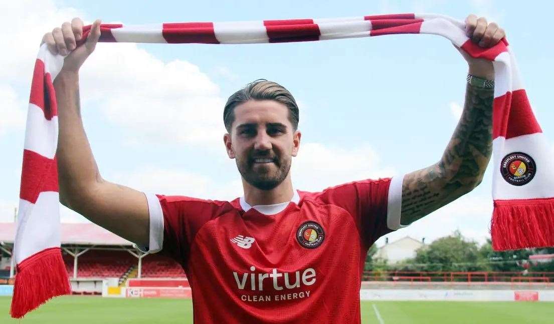 Ebbsfleet have signed former Crawley and Colchester defender Tom Dallison. Picture: EUFC