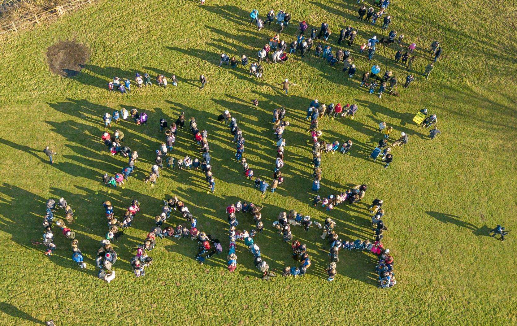 Ryarsh residents are up in arms over a proposed sandpit