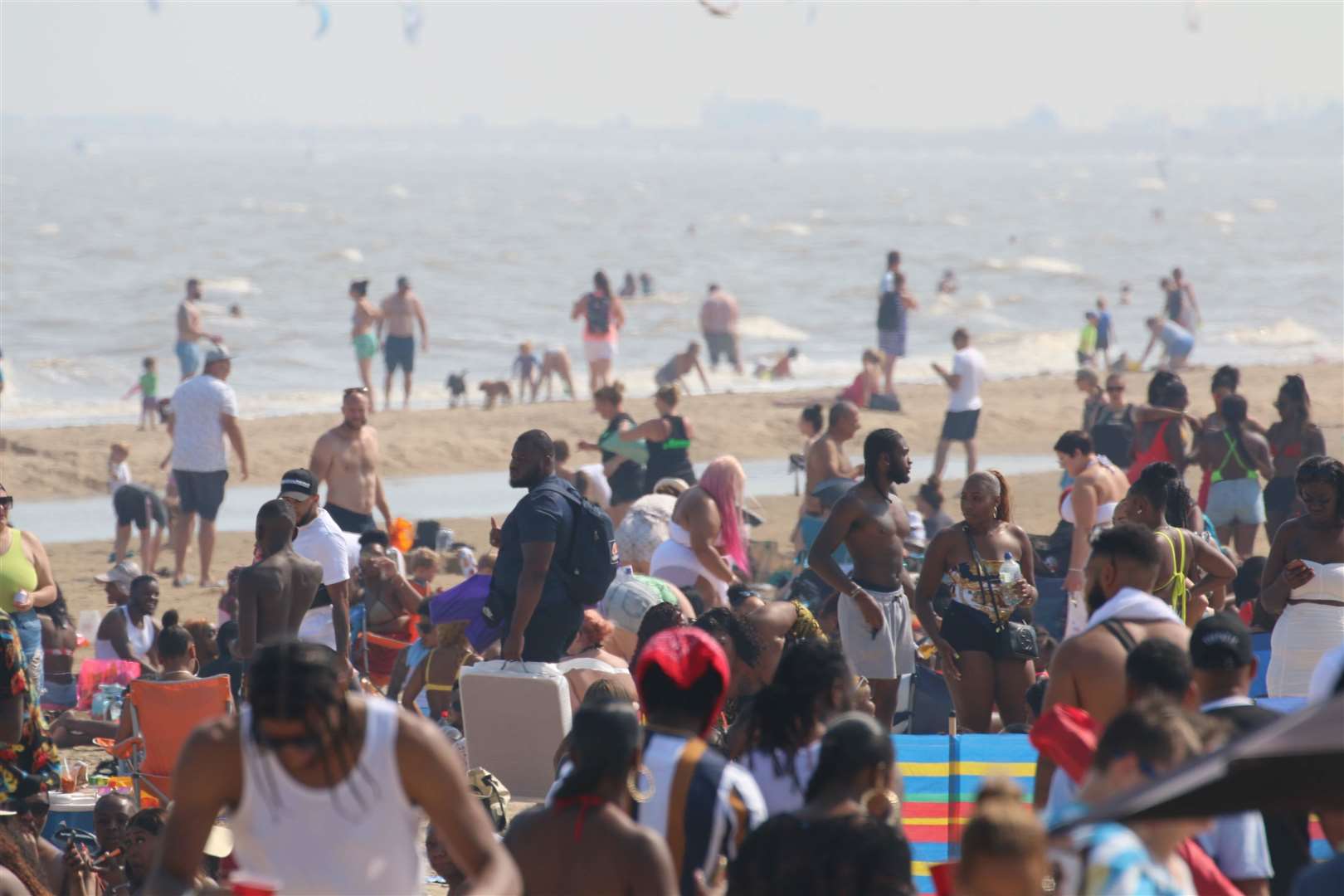 The gathering was originally destined for Camber Sands before moving to the Marsh