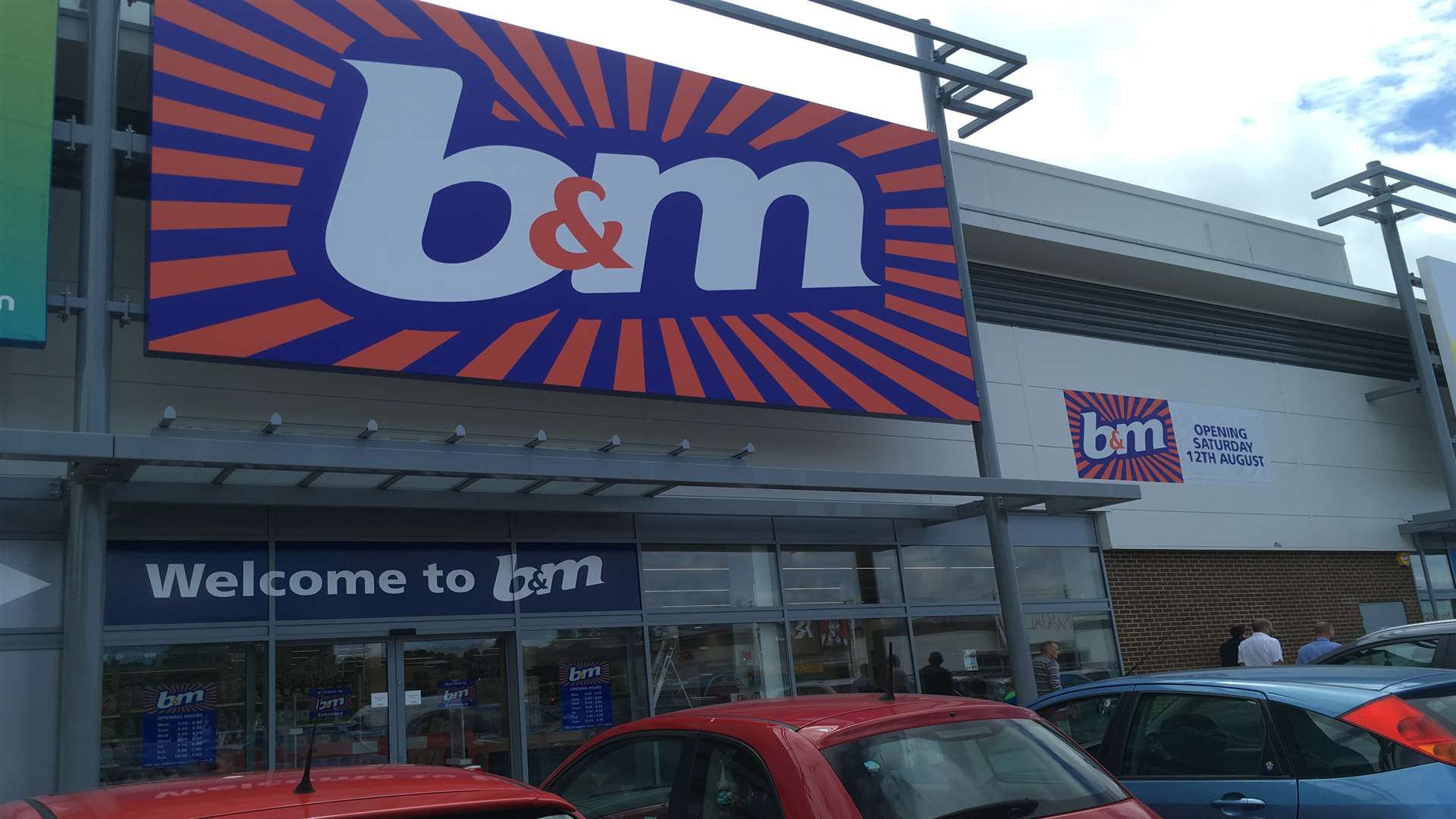 B&M opens on Saturday