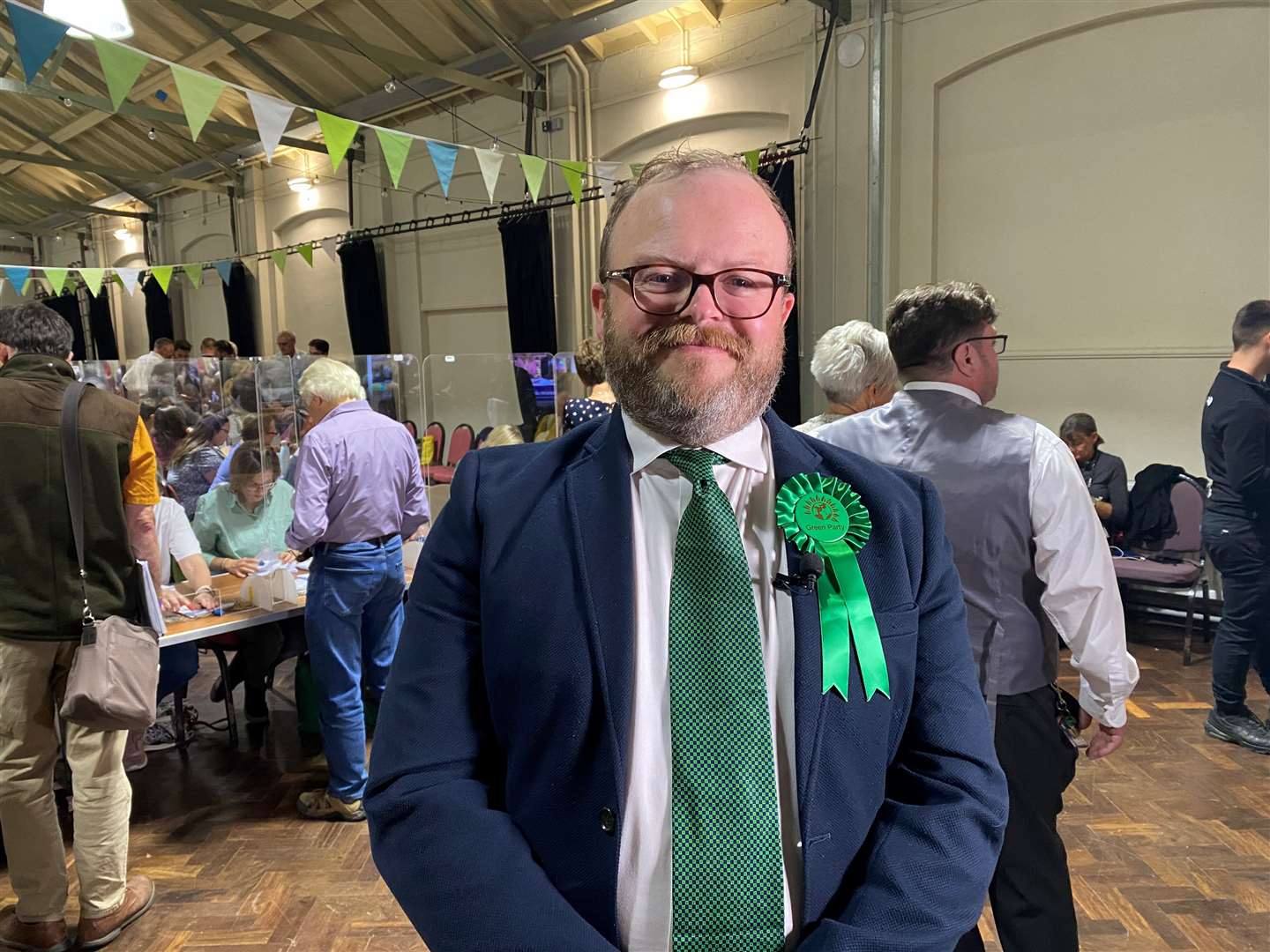 Green candidate Henry Stanton says it remains to be seen if Rosie will be a strong voice in Parliament for environmental issues