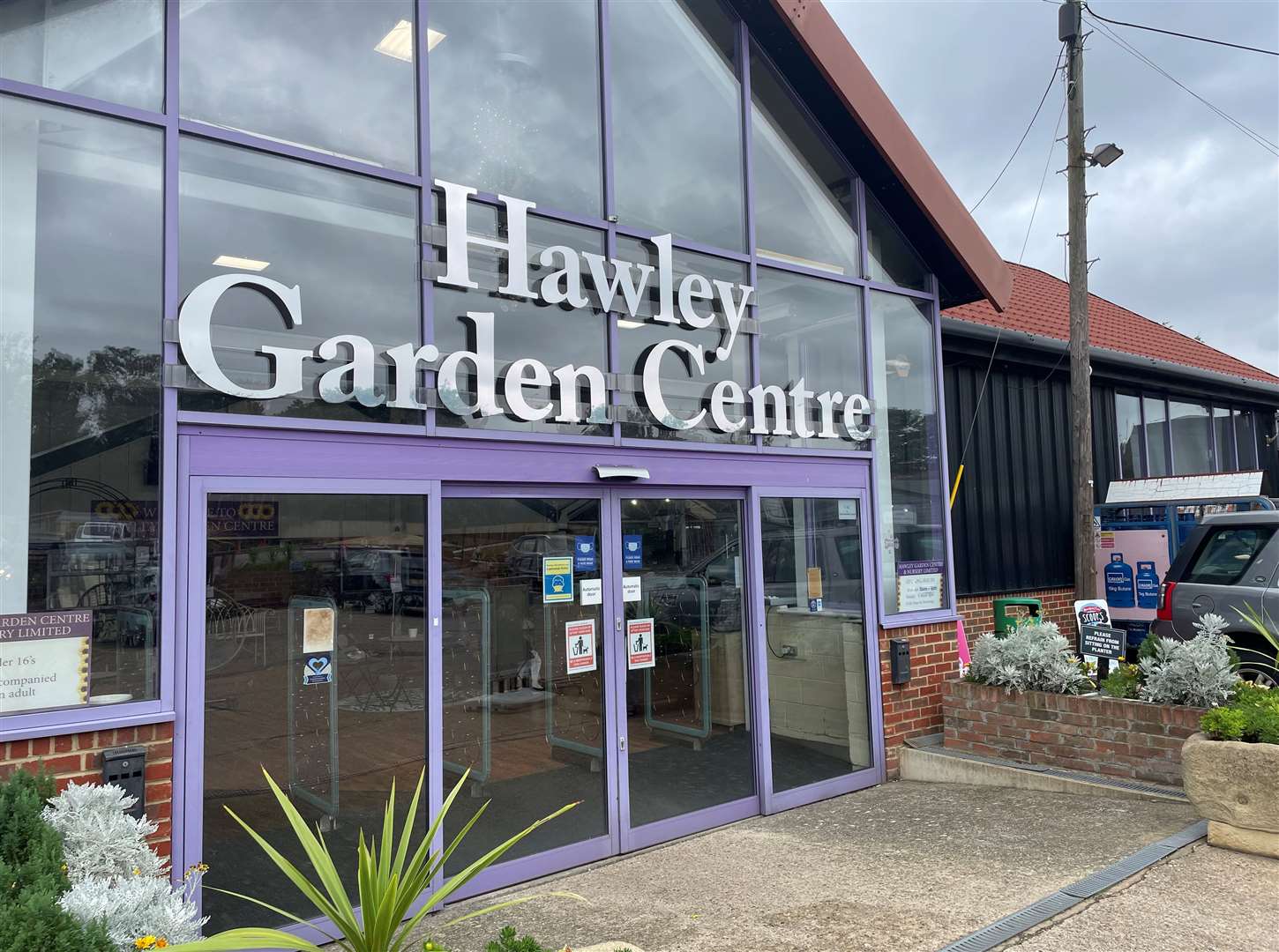 Hawley Garden Centre was sold earlier this year