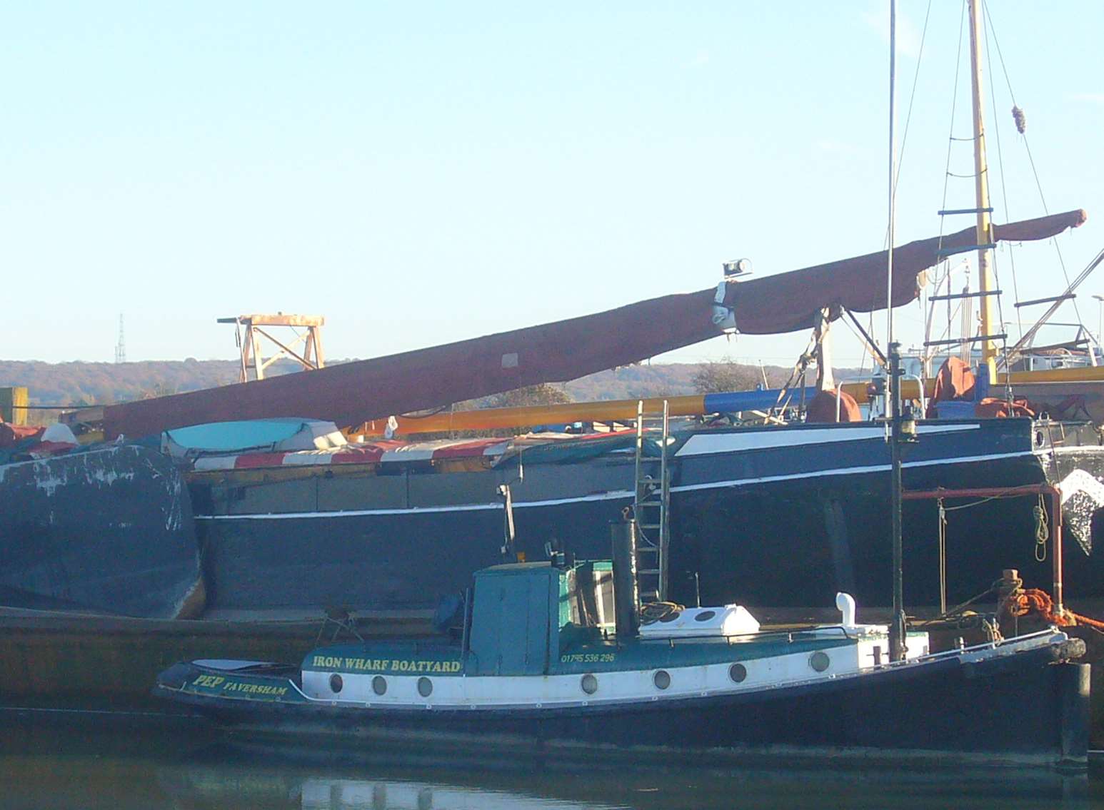 Thames sailing barge Ironsides. Picture: Richard Murr