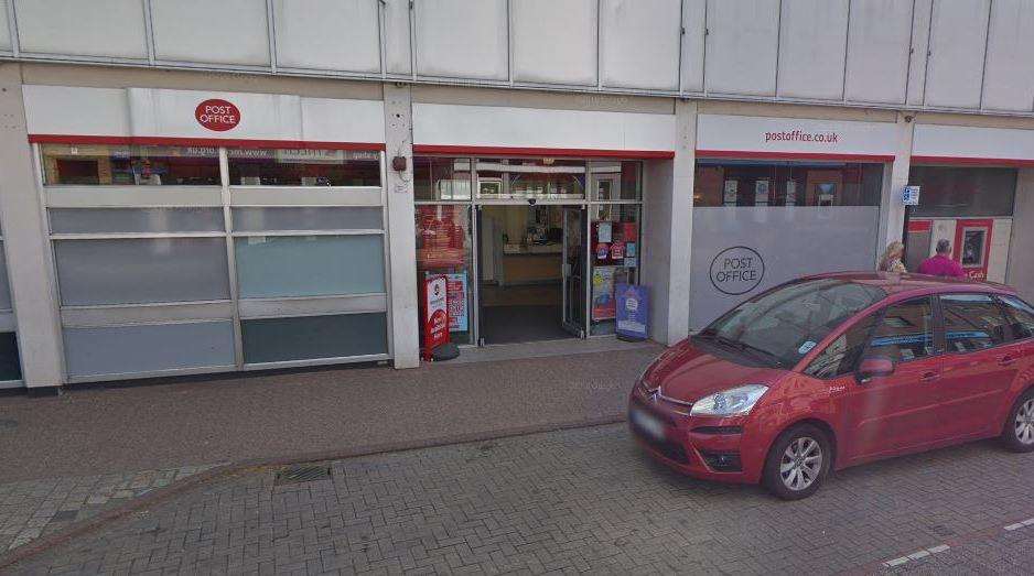 The post office in Hythe Street, Dartford, is set to be moved to WHSmith