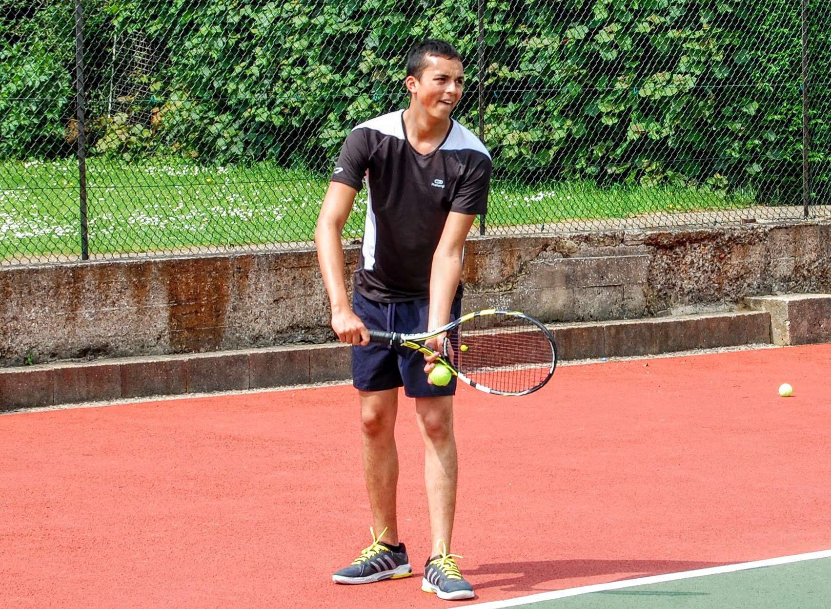 Members of Gravesend Tennis Club have been getting used to their new courts, given a fresh coat of paint as part of a £12,000 renovation