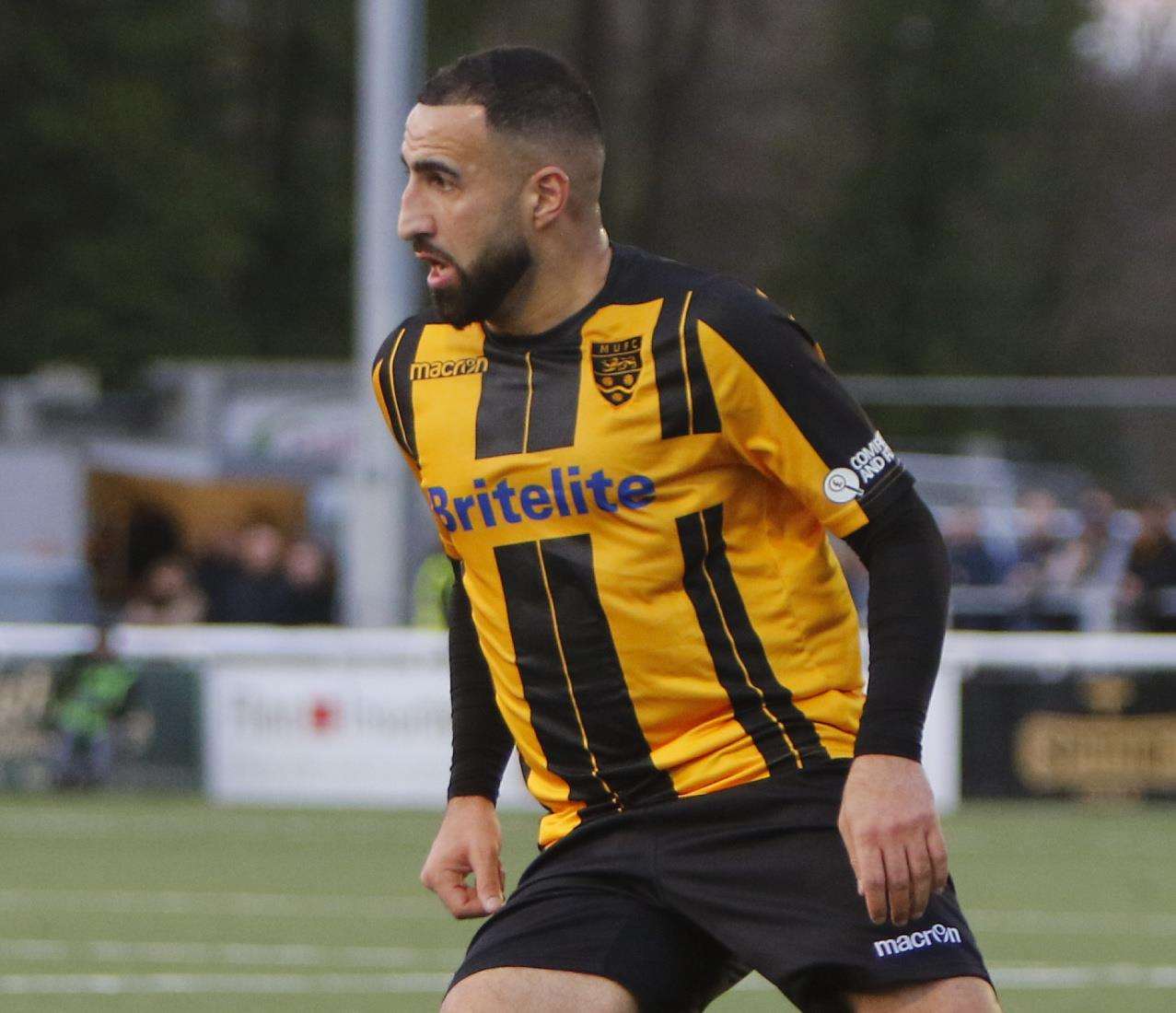 Aryan Tajbakhsh says Maidstone need to win ugly Picture: Andy Jones