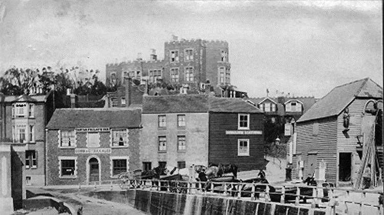 The Tartar Frigate pictured in 1900. Picture: Rory Kehoe