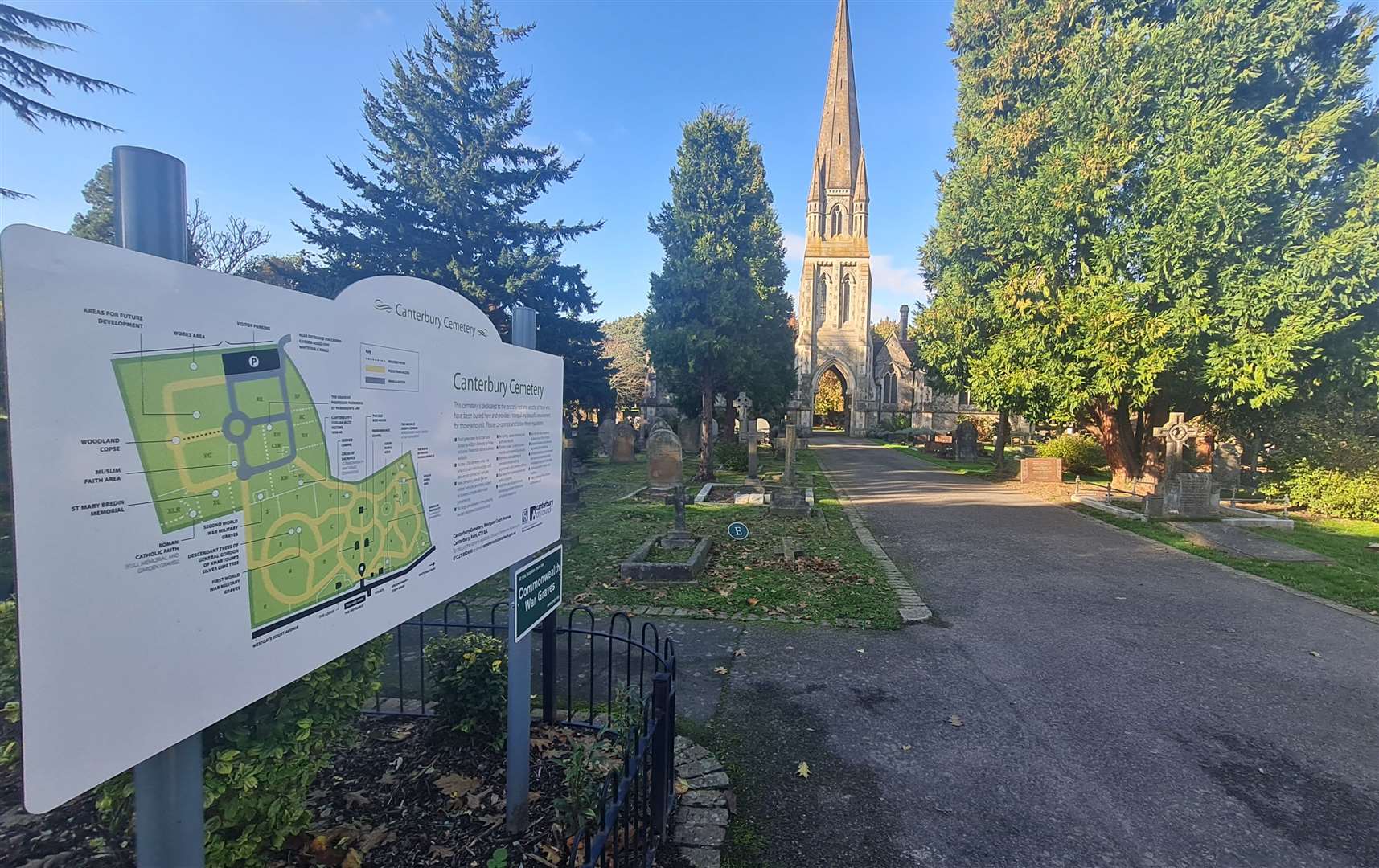 Canterbury Cemetery is a haven for wildlife and history