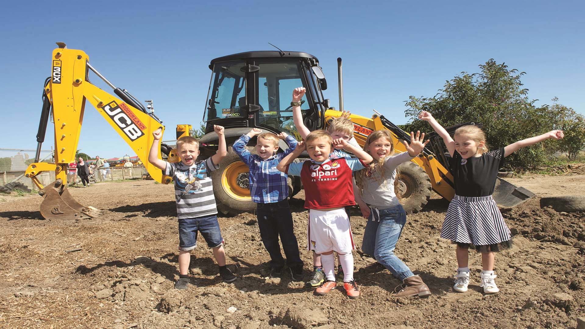 Summer holiday fun at Diggerland