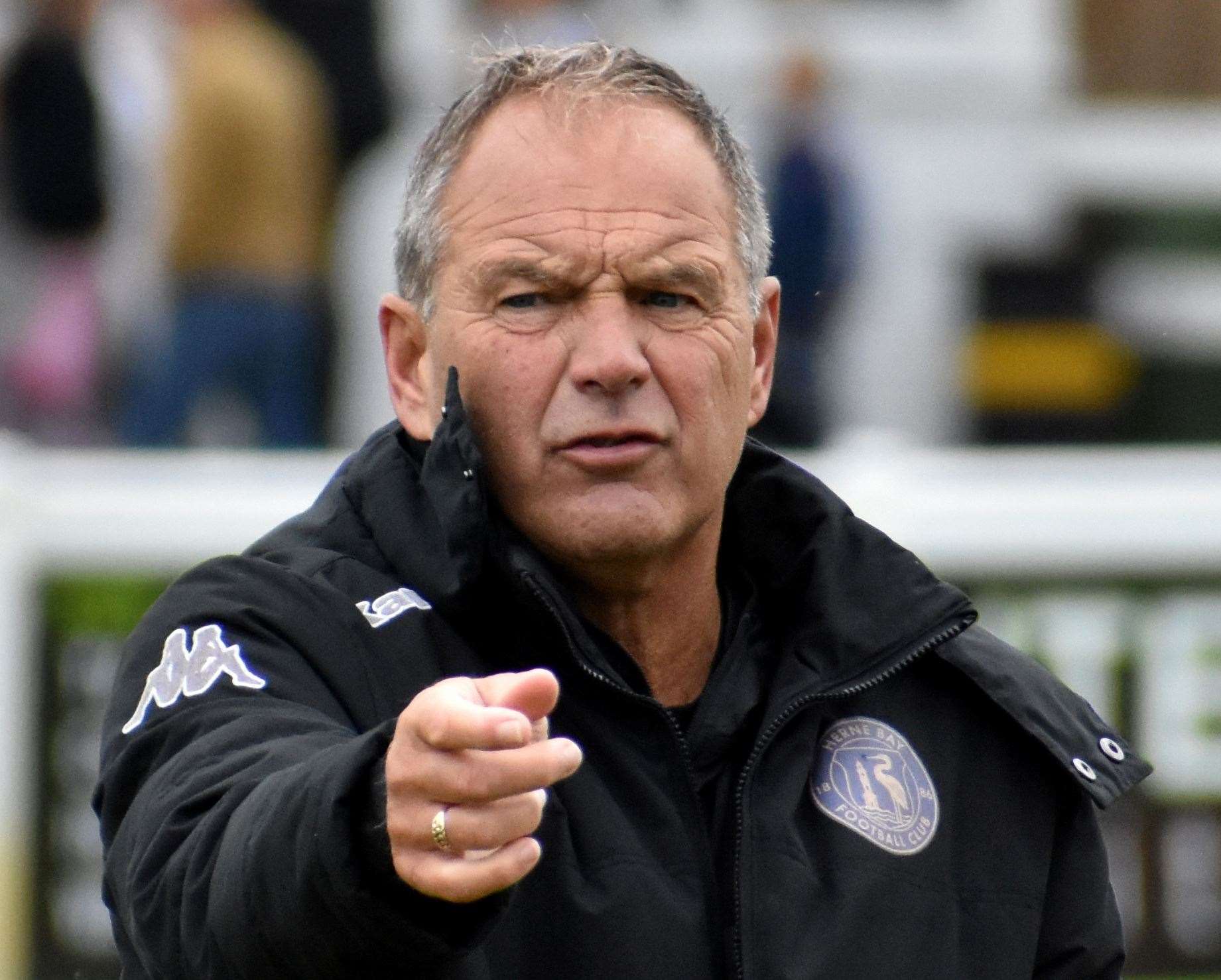 Herne Bay manager Steve Lovell. Picture: Randolph File