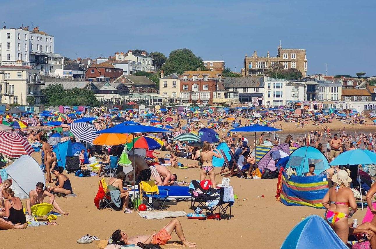 Temperatures could climb to more than 30C in Kent