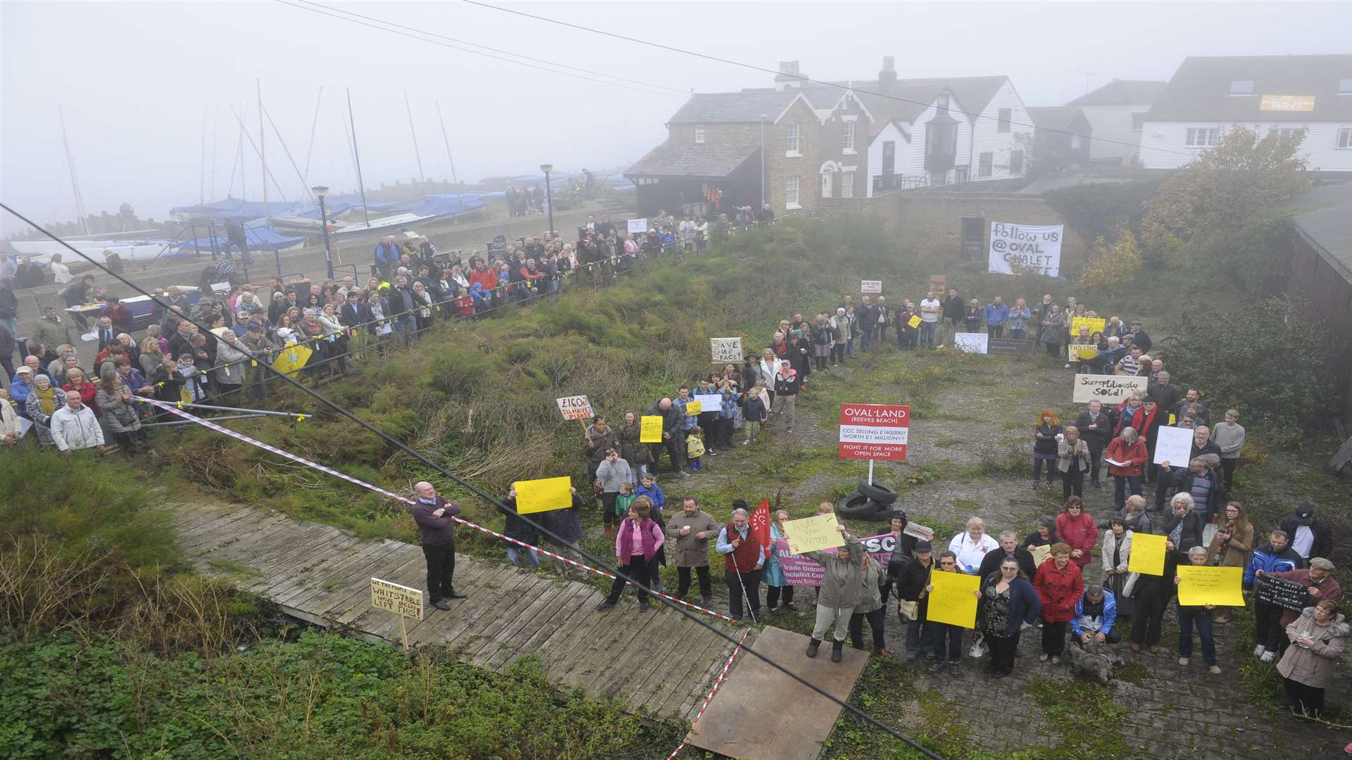 The fight for the land has cost the taxpayer more than £200,000.